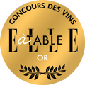 Médaille d'or Concours des vins Elle à table 2026 Médaille d'or Concours des vins Elle à table 2026