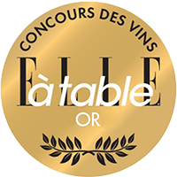 Gold Concours des vins Elle à table 2023 Gold Concours des vins Elle à table 2023