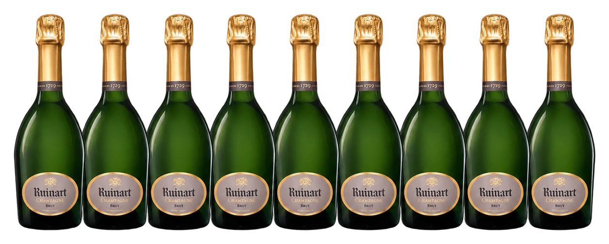 Pack 9 Bouteilles - Champagne R de Ruinart Brut