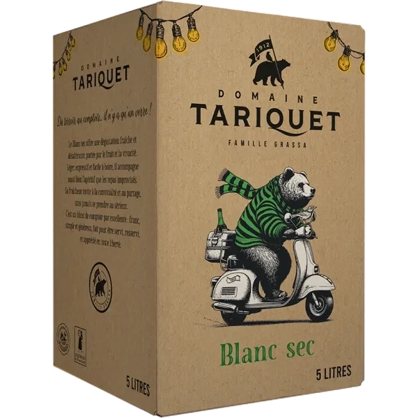 BIB 5L Blanc - Domaine Tariquet