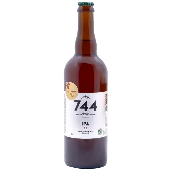 Bière IPA 75cl - Brasserie 744
