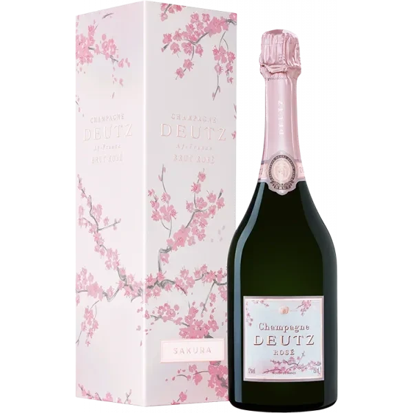 Champagne Deutz - Brut Rosé - Edición Limitada Sakura - Estuche