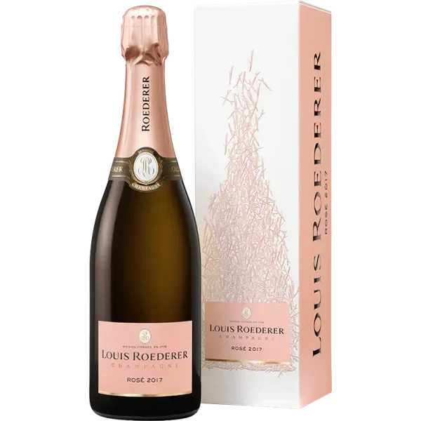 Champagne Louis Roederer - Brut Rosé Millésimé 2017 - Estuche