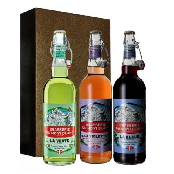Cofanetto 3 Birre aromatizzate - Birrificio du Mont-Blanc