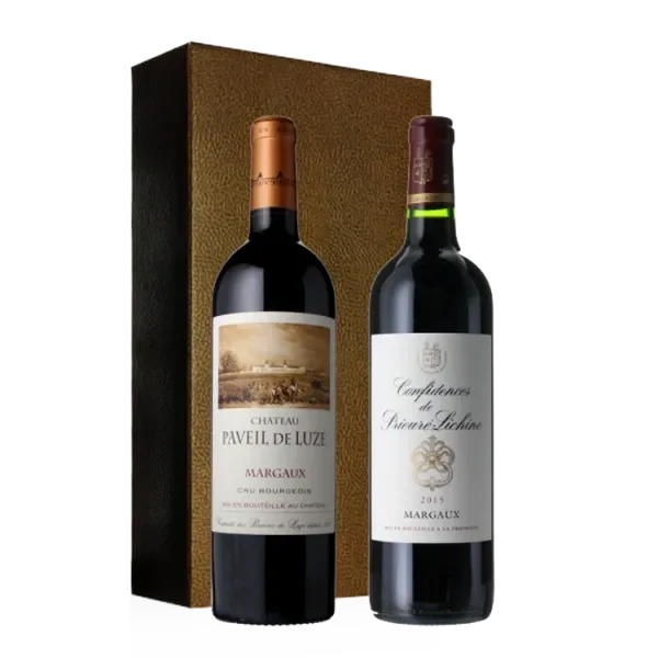 Estuche 2 botellas - Bordeaux Margaux Imprescindibles