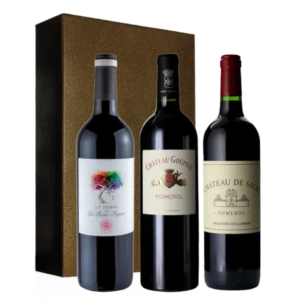 Estuche 3 botellas - Bordeaux Pomerol