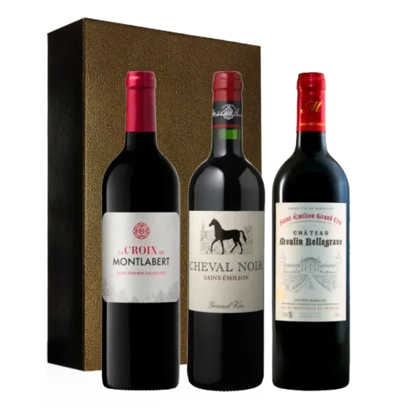Coffret Trio - Bordeaux Saint-Emilion - Meilleures ventes
