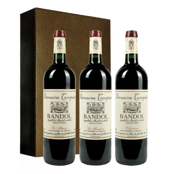 Coffret Trio - Domaine Tempier - Millésime 2022