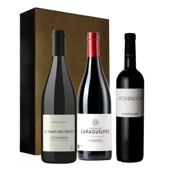Coffret Trio - Languedoc Corbières - Meilleures ventes