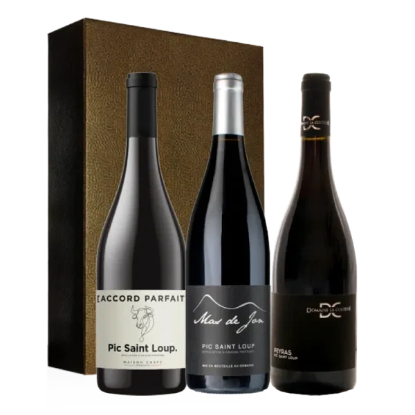 Coffret Trio - Languedoc Pic-Saint-Loup - Meilleures ventes