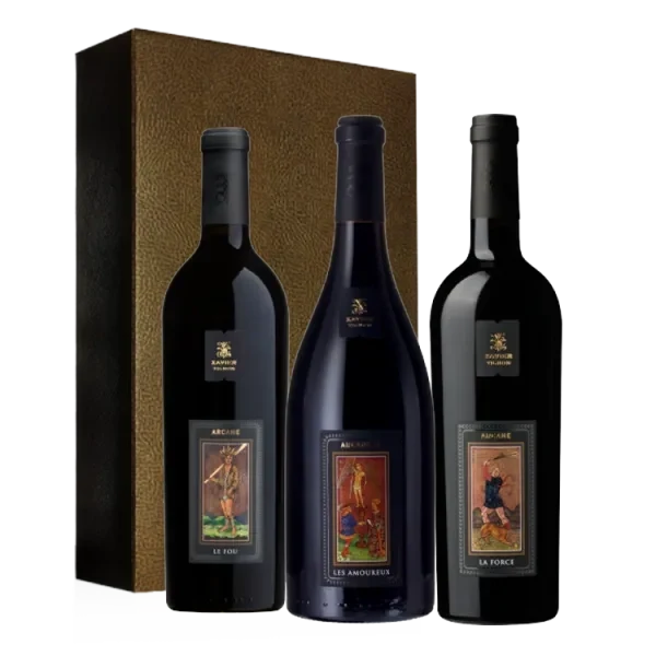 Cofanetto Regalo 3 Vini - Les Arcanes di Xavier Vignon