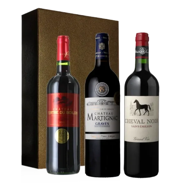 Coffret Trio - Bordeaux Meilleures Ventes