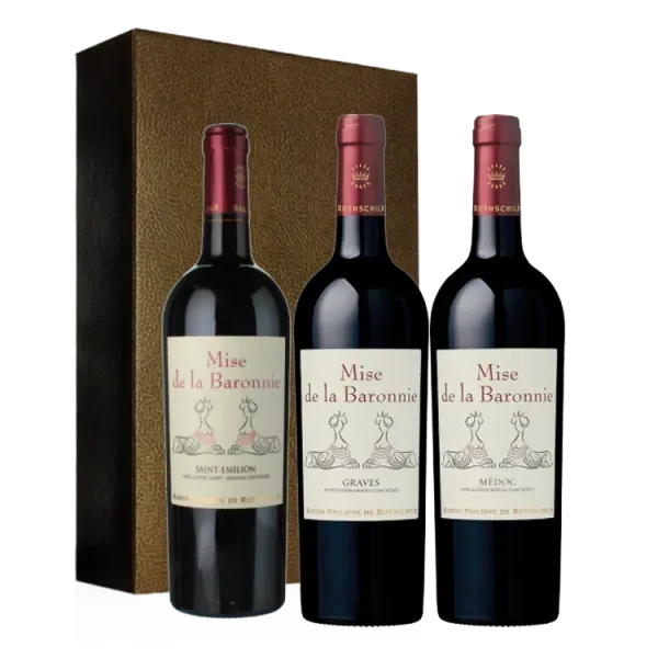 Coffret Trio - Mise de la Baronnie - Baron Philippe de Rothschild