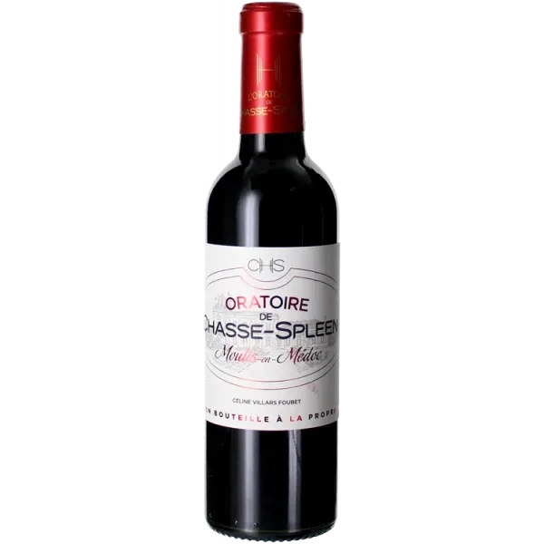 Halve Fles - L'Oratoire de Chasse-Spleen 2021 - Tweede Wijn Van Château Chasse-Spleen