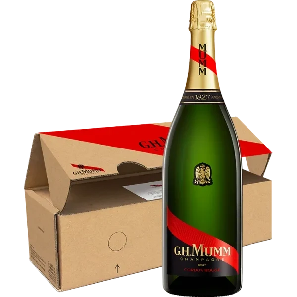 Jéroboam - Champagne Mumm - Cordon Rouge - Estuche