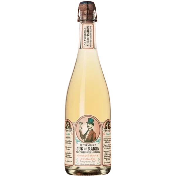 Jus de raisin blanc pétillant - Professeur Grappin