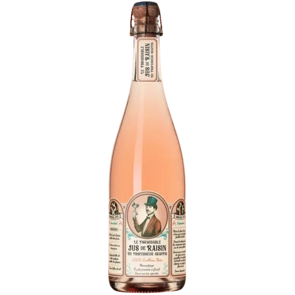 Jus de raisin rosé pétillant - Professeur Grappin
