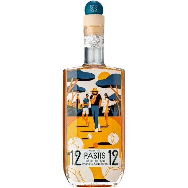 Le 12/12 - Pastis de Saint Tropez - Visuel Pétanque