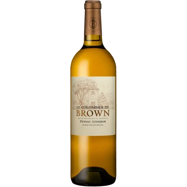 Le Colombier de Brown Blanc 2023 - Tweede Wijn Van Château Brown