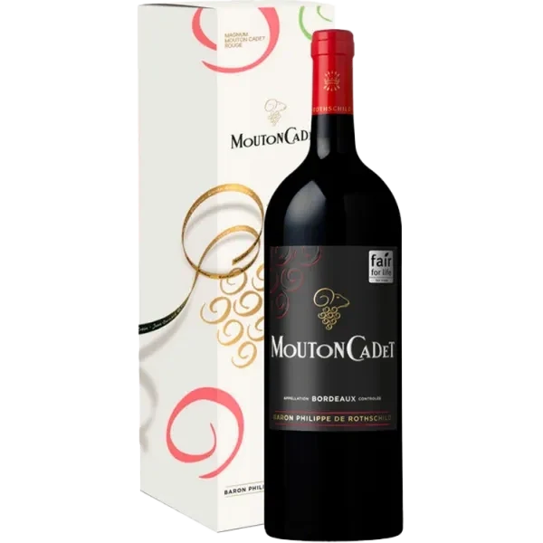 Magnum Mouton Cadet 2023 Mit Etui - Baron Philippe de Rothschild