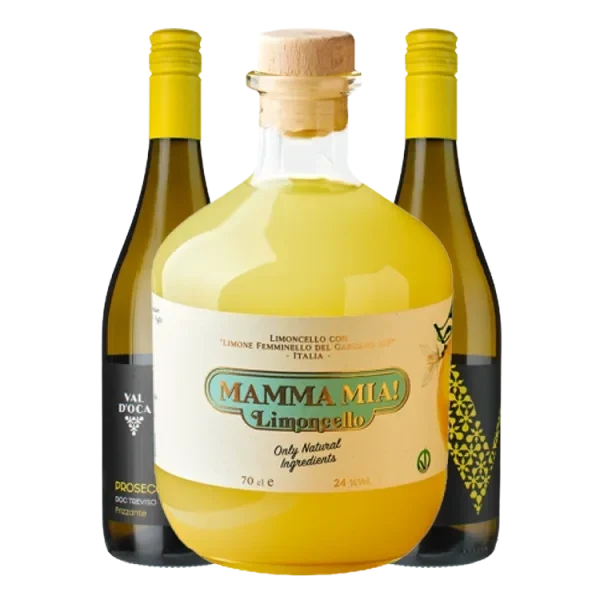 Pack - Limoncello Spritz - Prosecco Treviso Extra Dry et Limoncello Mamma Mia!