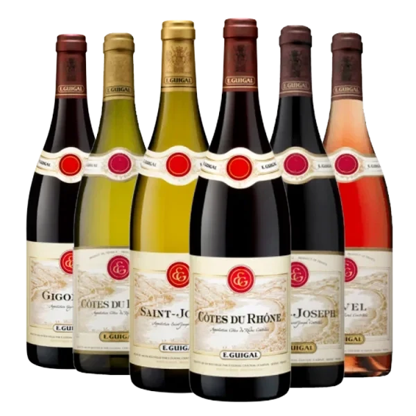 Weinpaket - Best Of E. Guigal - Top Winzer - 6 Fl.