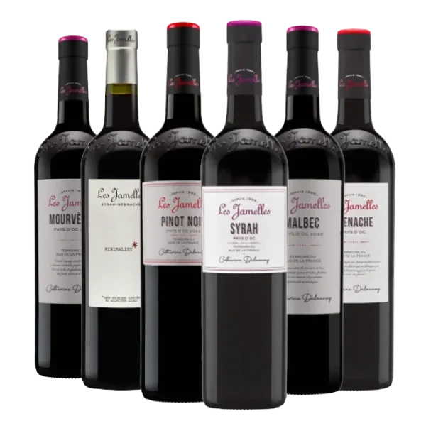 Pack meilleures ventes vins rouges - Les Jamelles