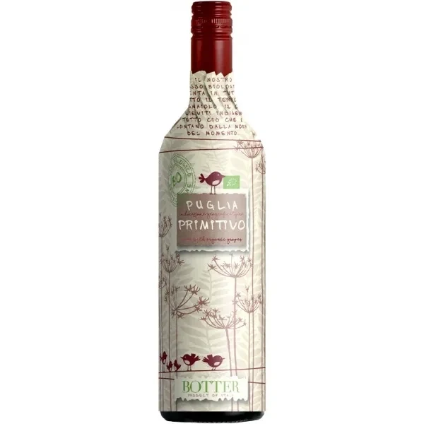 Primitivo Wrap Organic 2025 - Uccellini