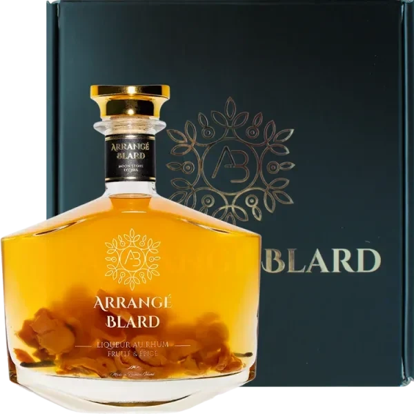 Rhum arrangé Blard - Letchi - Moon Stone - Coffret