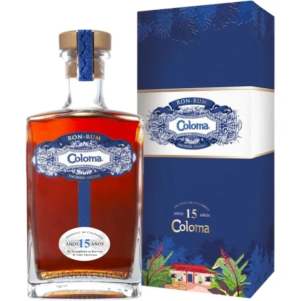 Rhum - Coloma - 15 Ans - Étui