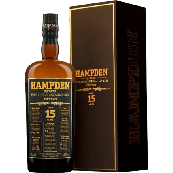 Ron - Hampden 15 años - Étui