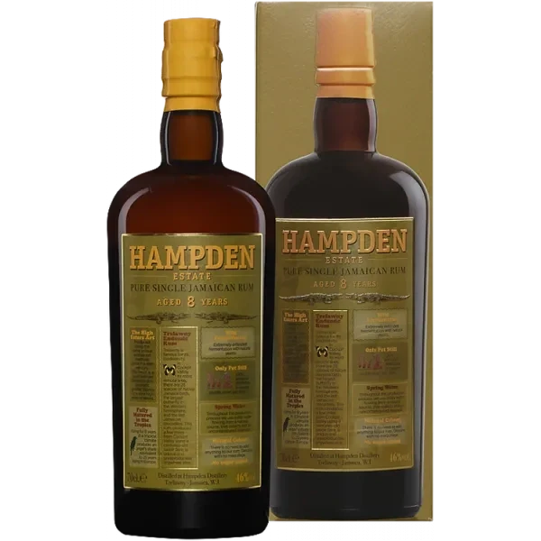 Rhum - Hampden 8 Ans