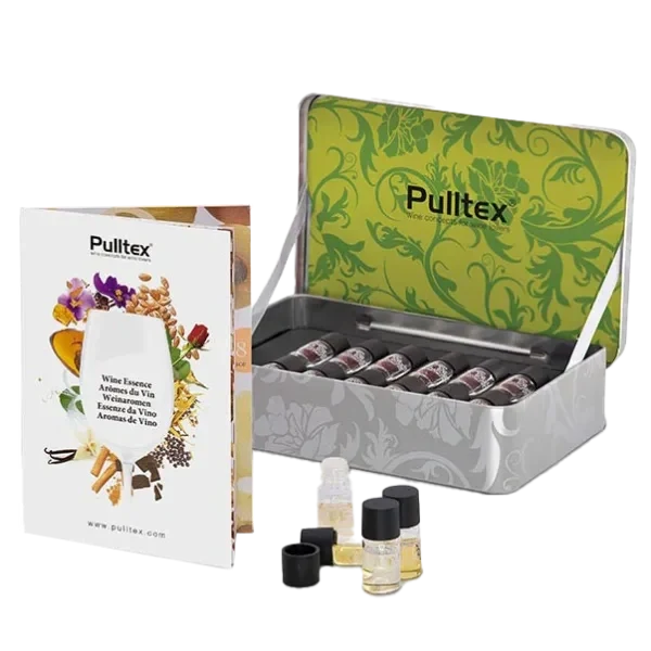 Set - 12 esencias del vino blanco (12 Aromas + Folleto) - Pulltex
