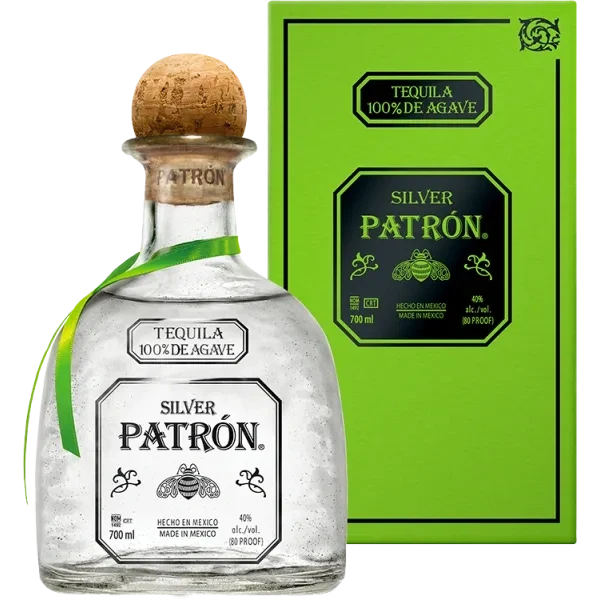 Tequila Patron Silver - en Estuche