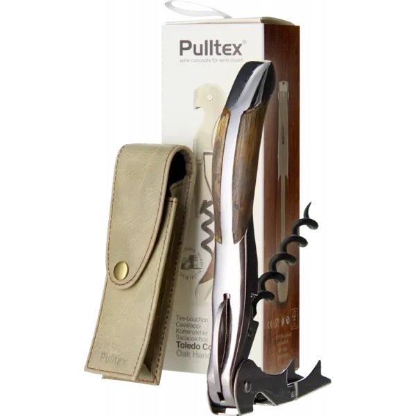 Sacacorchos - Toledo Set - Acabdo Madera + Estuche - 109-160-00 - Pulltex