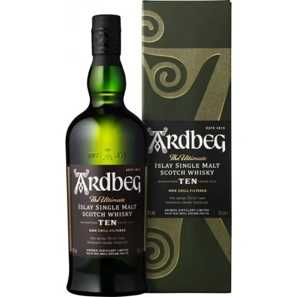 Whisky - Ardbeg - Single Malt 10 Ans - Étui
