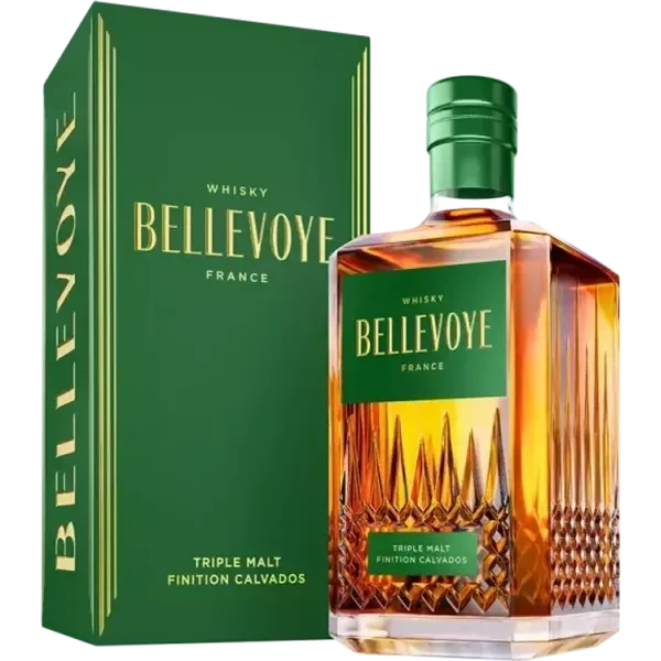 Whisky Francese - Bellevoye - Vert Finition Calvados - Astuccio