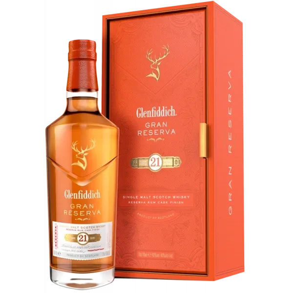 Whisky - Glenfiddich Gran Reserva 21 Años - Estuche