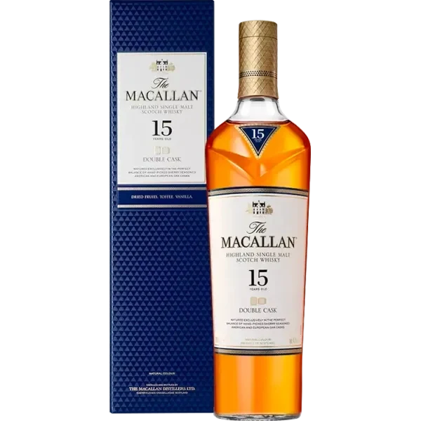 Whisky - The Macallan 15 Years Double Cask - Geschenkverpakking