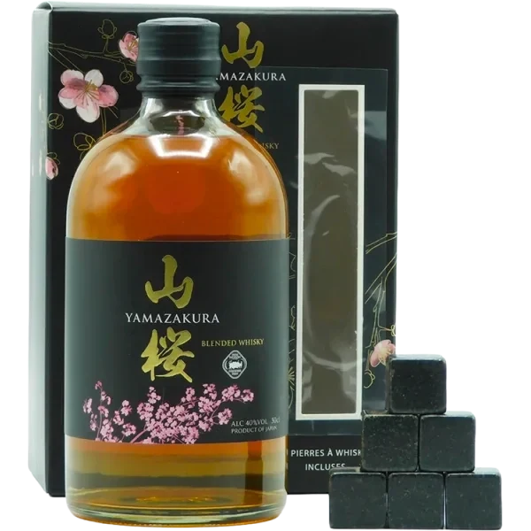 Whisky - Yamazakura - Blend - Coffret 6 Pierres à Whisky