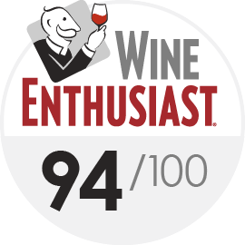 94/100 Wine Enthusiast 94/100 Wine Enthusiast