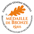 Médaille de bronze Concours Général Agricole de Paris 2025 Médaille de bronze Concours Général Agricole de Paris 2025