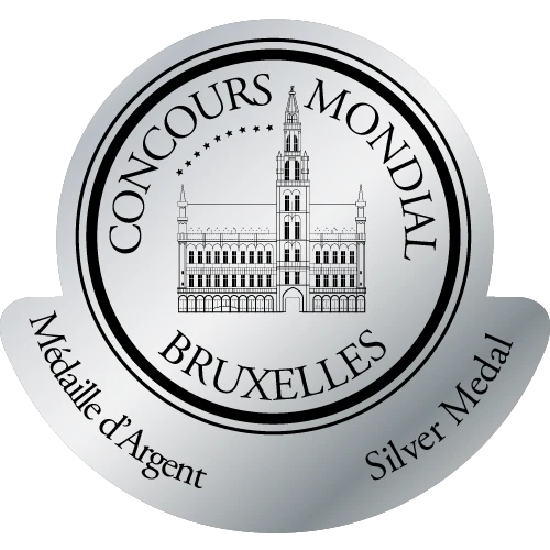 Médaille d'argent Concours Mondial de Bruxelles 2026 Médaille d'argent Concours Mondial de Bruxelles 2026
