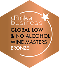 Médaille de bronze Drinks Business Global Low & No Alcohol Wines Masters 2025 Médaille de bronze Drinks Business Global Low & No Alcohol Wines Masters 2025